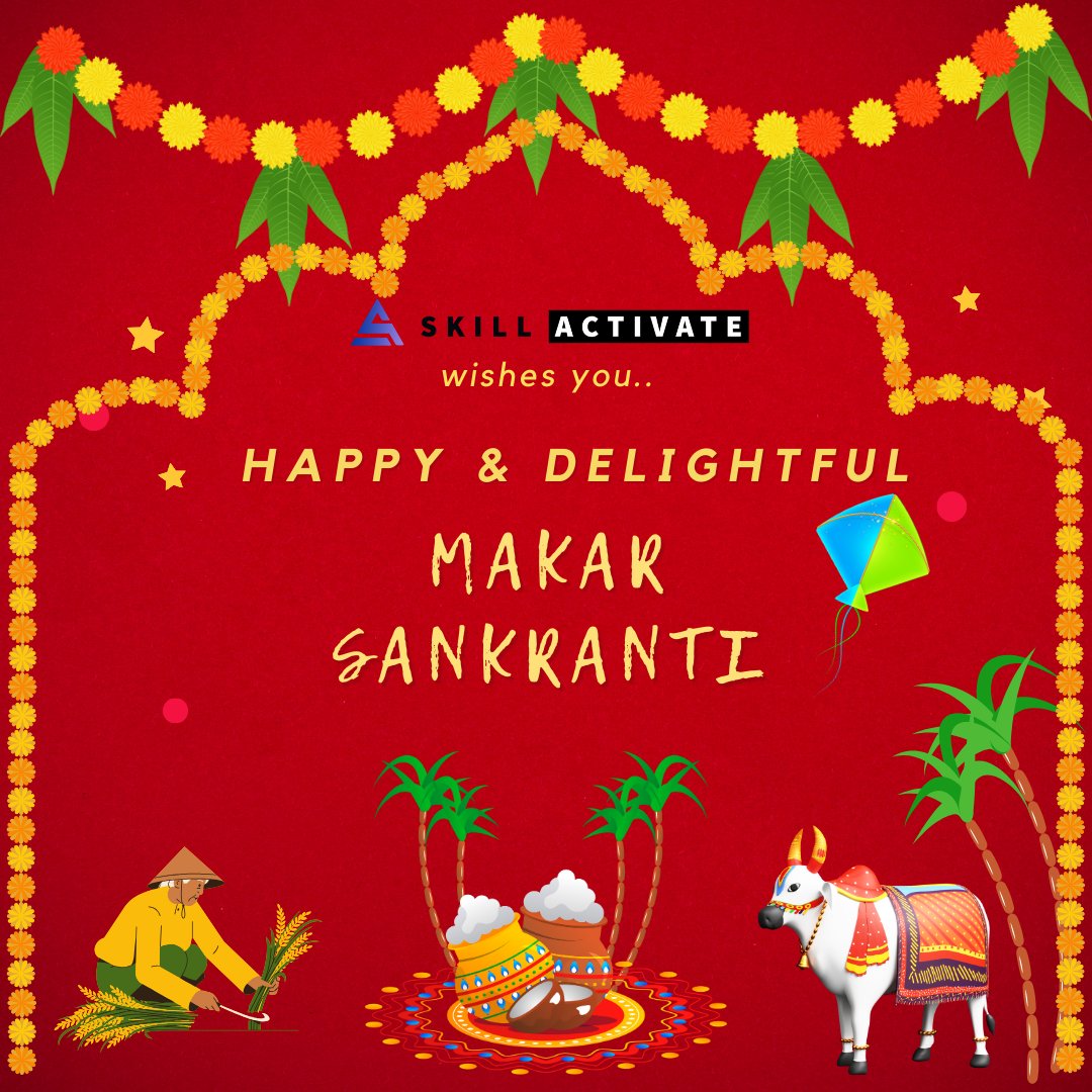 SkillActivate's tweet photo. Happy Pongal
Let's come together to share the sweetness of Pongal and the richness of our traditions. May this day bring bountiful happiness and success to all of us. 🌽🌼

#HappyPongal #HarvestFestival #JoyfulCelebrations #TraditionAndJoy #PongalWishes https://t.co/qdXq3Sgu0o