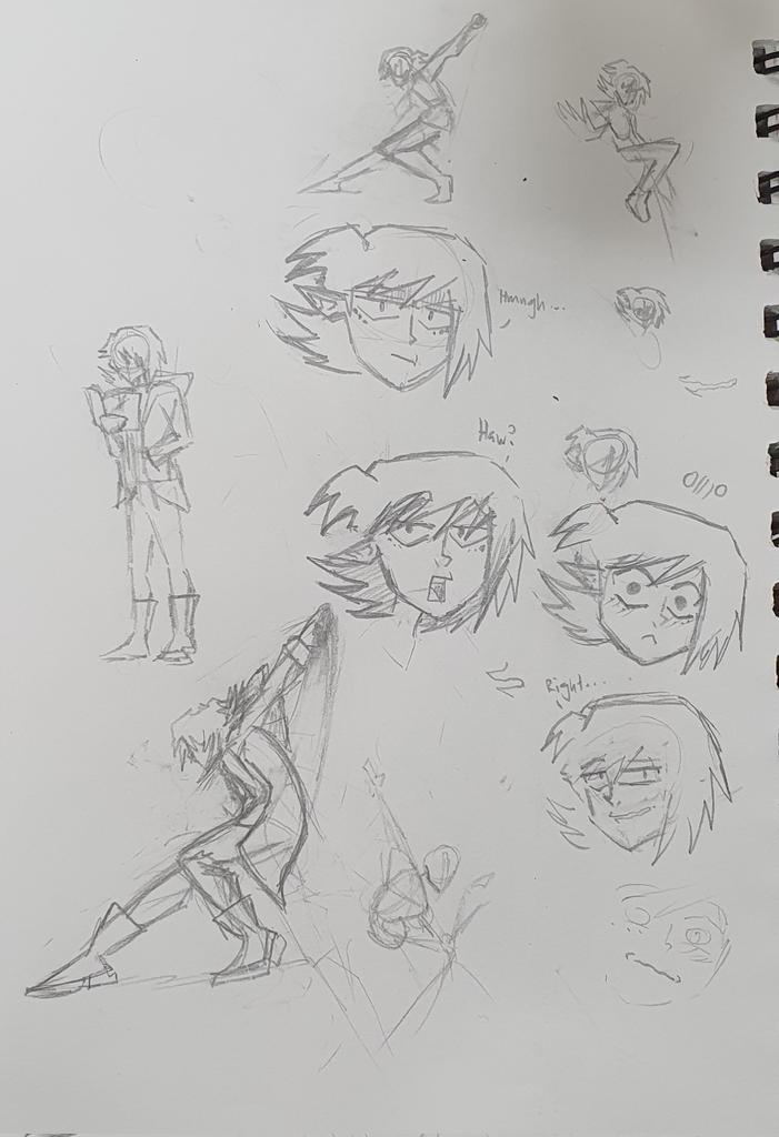Sketch practice with Nat :P
#sketch #artph #ocs 