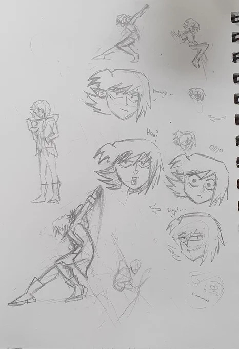 Sketch practice with Nat :P
#sketch #artph #ocs 