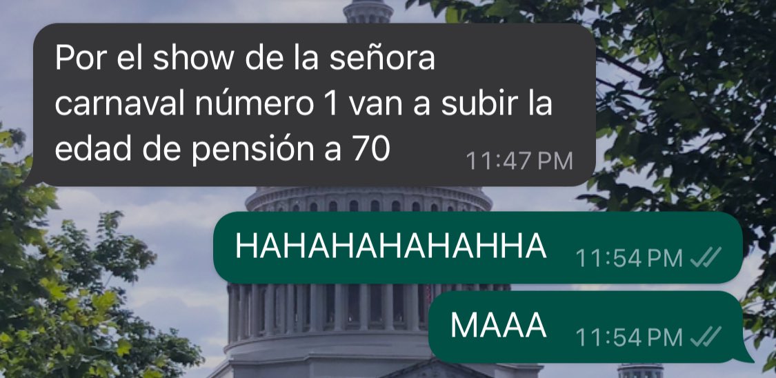 Mi mama ta preocupa. 😂😂