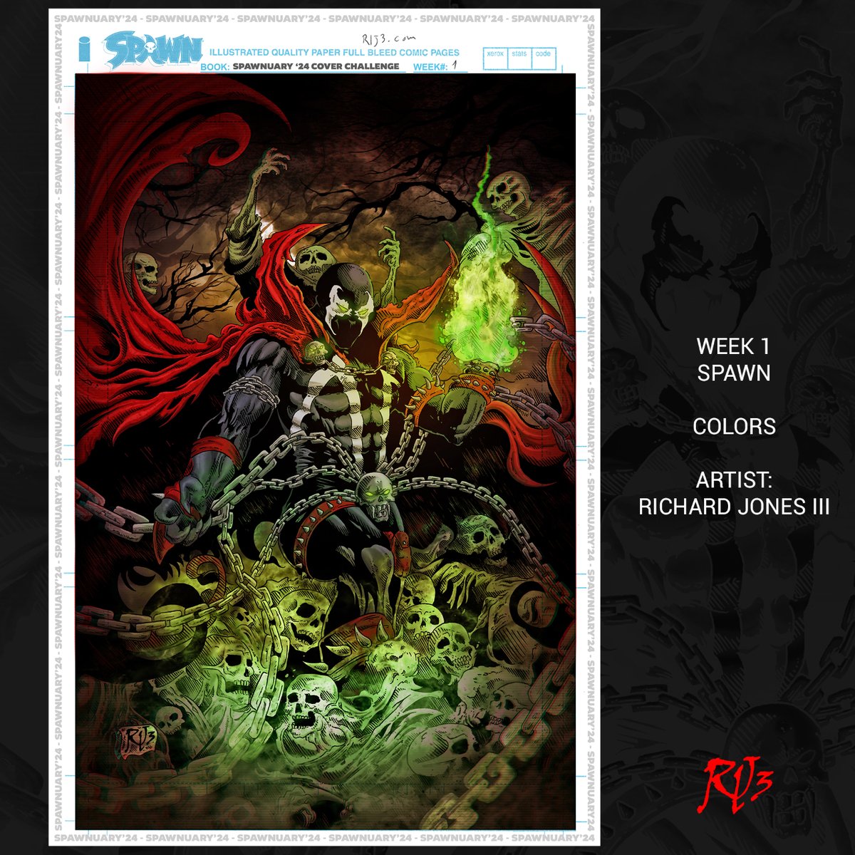 rlj3art's tweet photo. Finally was able to finish the colors on my Spawn week 1 submission.
@toddmcfarlane
@mcfarlane_comics_official

#spawnchallenge #spawnuary #spawn #toddmcfarlane #comicbooks #indiecomics #rlj3art #comicbooks #spawncomics #comicbooklovers #comicart #comicartwork https://t.co/0NLZZilfzY