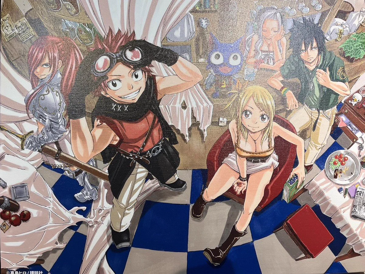 アールジュネス・イラスト展【公式】 в X: „【FAIRY TAIL版画展-RISE