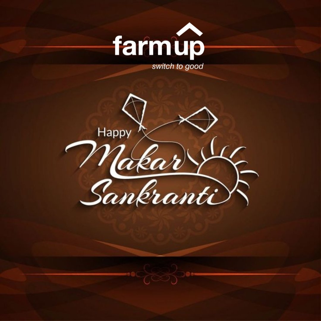 gofarmup's tweet photo. As the sun enters the auspicious sign of Capricorn, may your life be filled with new opportunities and positivity. Wishing you and your family a Happy Makar Sankranti!

#HappyMakarSankranti_2024 #HappyUttarayana #HappyPongal2024 https://t.co/oyirxUCPT3