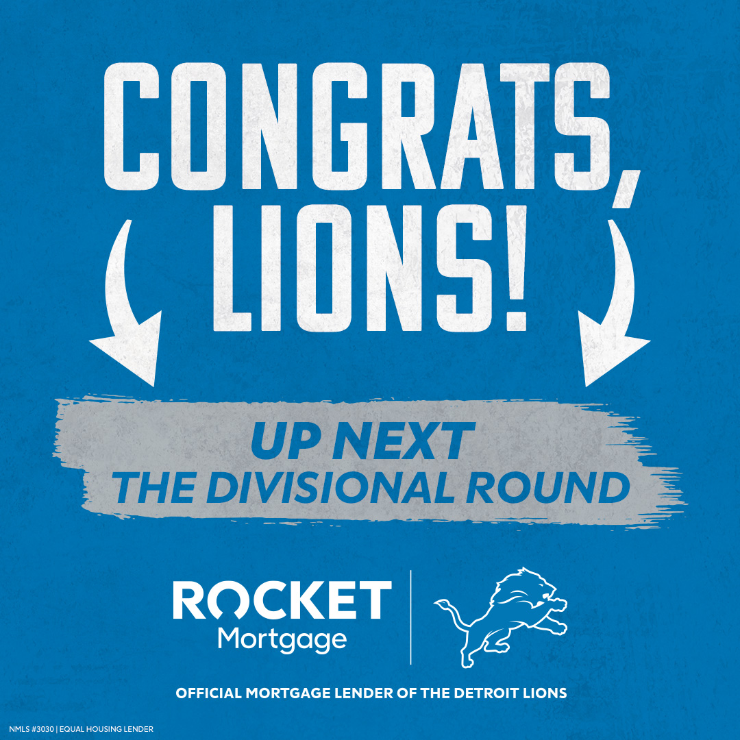 HUGE win for the Lions at home! Next up, the divisional round. Let's keep the momentum going! 🏈 🙌 NMLS #3030