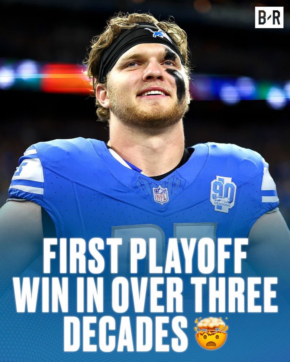 LIONS WIN THEIR FIRST PLAYOFF GAME SINCE 1992 😱