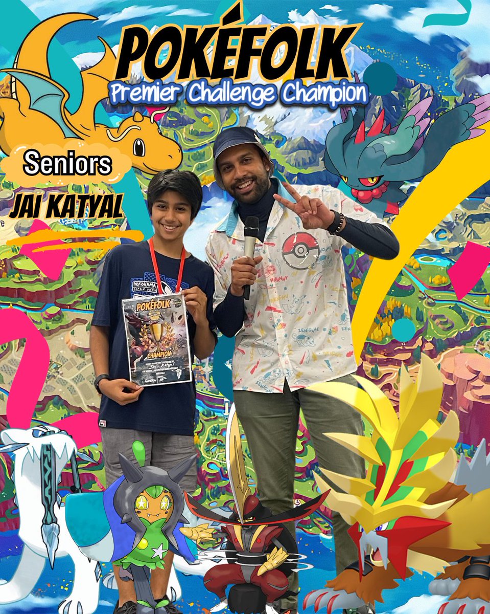 imlordkai's tweet photo. 🌟PokéFolk Sydney VGC Triple Header Premier Challenge #05/#06/#07🌟
🇦🇺Location: University of Technology Sydney
⏳Date: 14/01/2024
@playpokemon @Pokemon 

Our first Triple header Locals in Sydney! What an amazing Event Special thanks to my judges 
@GilboVGC,@NashHawnt, @alandahoy1 , and ColdToast for making this tournament as smooth as possible!

Congratulations to the Champions and runner ups below! 

Main Event Premier challenge results

Junior's Champion  
🏆🏆🏆🏆🏆 5 x Champ: Francesca, C 

Senior's Champion 
🏆🏆🏆🏆🏆5x Champ! Jai, K! @_RogueVGC 
🥈Marco, S

Master's Champion 
🏆🏆🏆3 x Champion: Daniel Walker
@cbetrs1 
  
Runner up 
🥈Danijel Zitko
 
Top 4 
🏅Raad Chowdhury
🏅Chloe Bourke
@chlotad 
 
Top 8
🏅Christian Mossati 
🏅Angelo Surgano
🏅Logan Brailey
🏅Darcy McCarthy
 
Total Players 
1 x JR
5 x SR's
38 x MA's

Sydney Locals continues to be the biggest Locals in the world and we're only getting bigger - 
If any companies or organisations wishes to support us please DM me - Happy to work with you and promote
