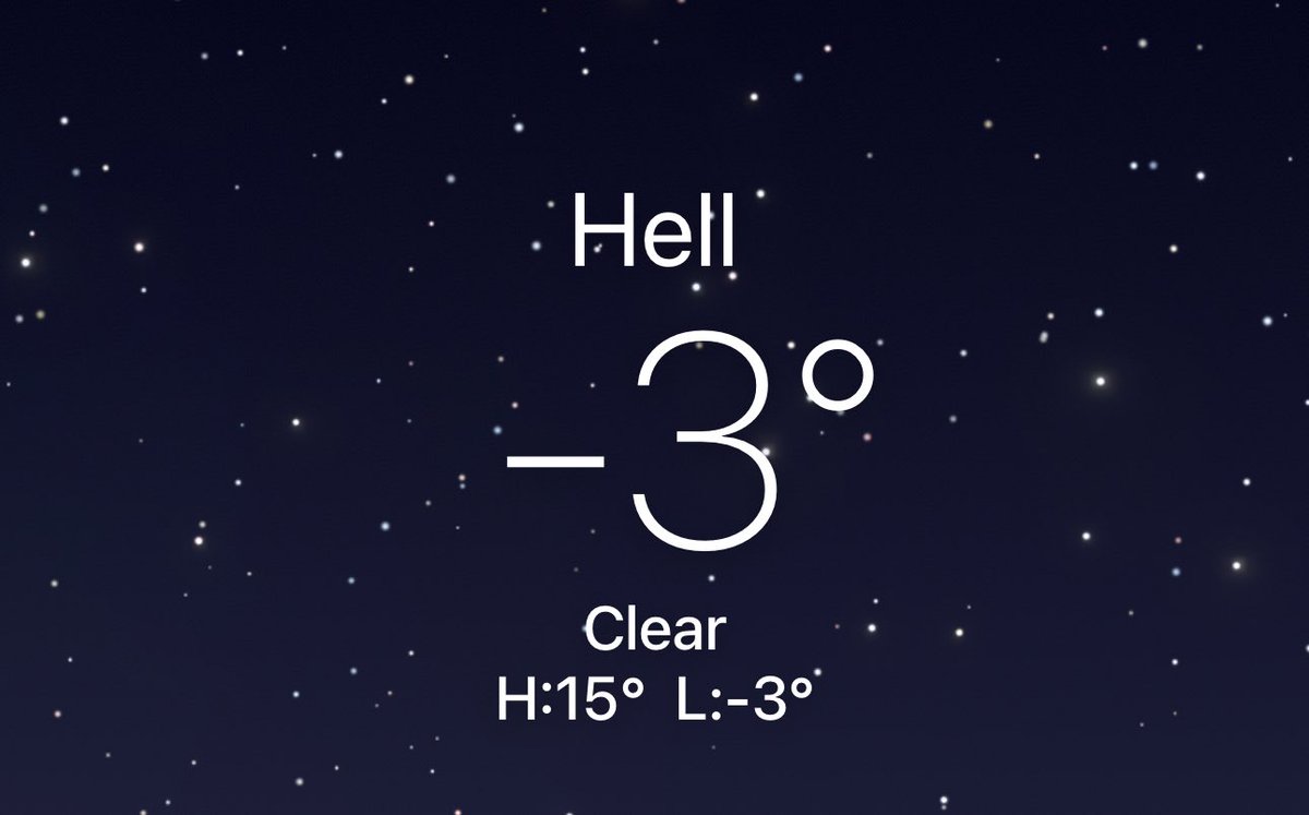 freep's tweet image. CONFIRMED: Hell froze over