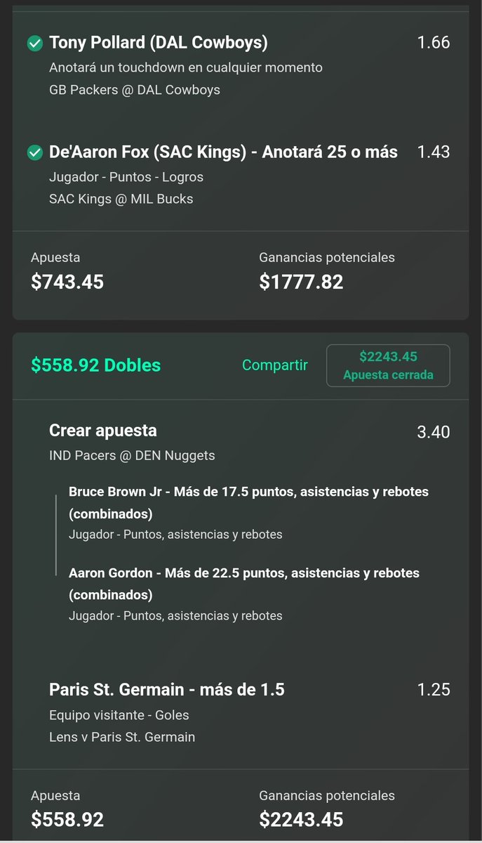 RamonOrtega28's tweet photo. @EminitePicks_ Los que se enojan es por qué seguramente van iniciando en esto y es normal quieren ganar  todo y siempre hermano! Yo agarre unas y hasta en Parley jajaja muchas gracias, yo te sigo desde ya hace unos meses y he ganado y también perdido con tus picks pero se ha ganado mucho más!! https://t.co/qV1kgmI5Q2