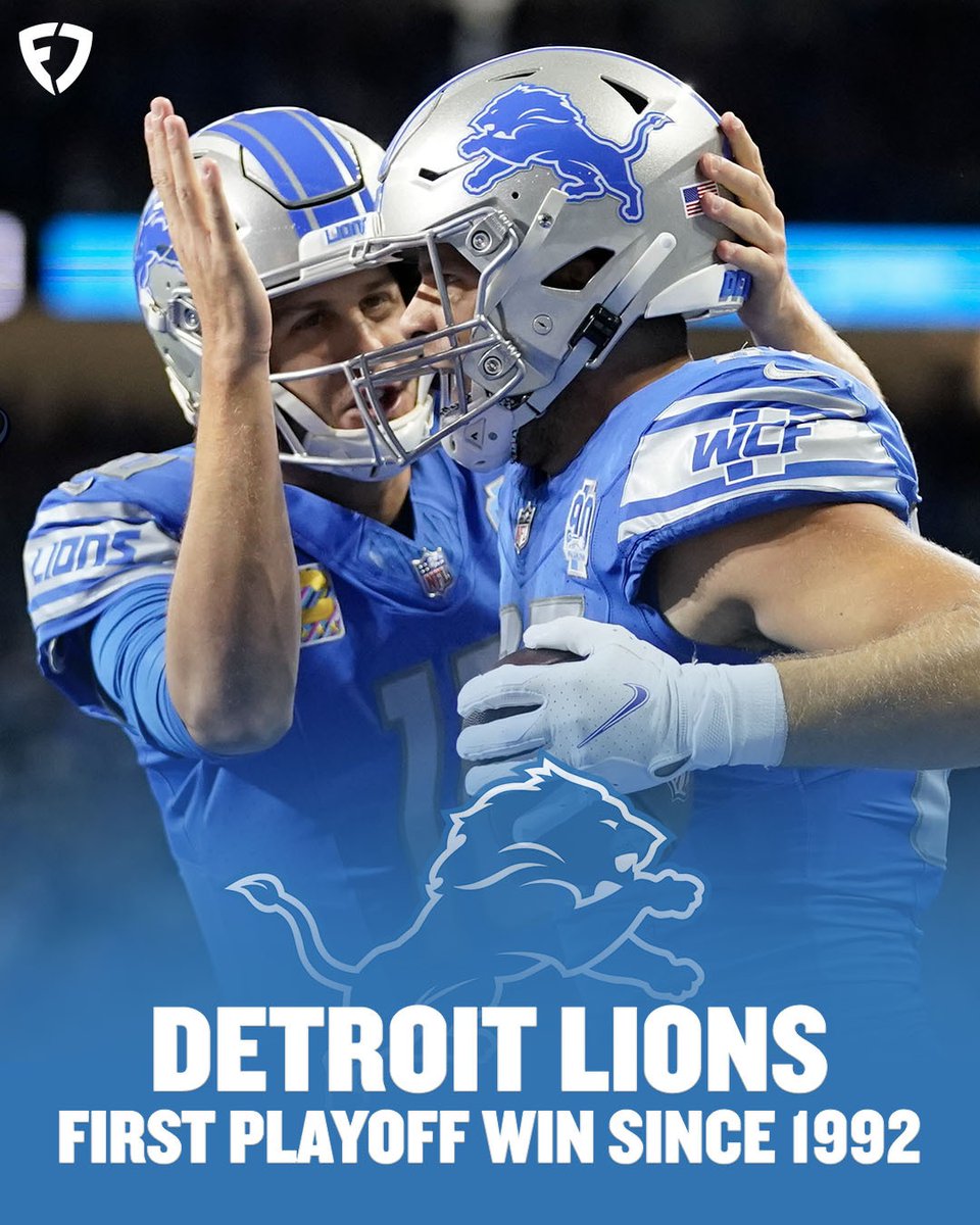 CincyProblems's tweet photo. Congrats to the Lions! Such a great feeling breaking a 30+ year playoff drought 👏 https://t.co/4HjRHQmDJ2