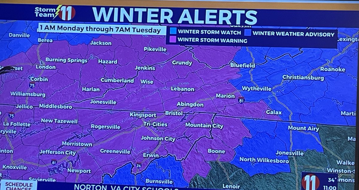 ❄️ Hoping snow finds its way to my yard! ❄️ @WJHL11 is offering Hope!