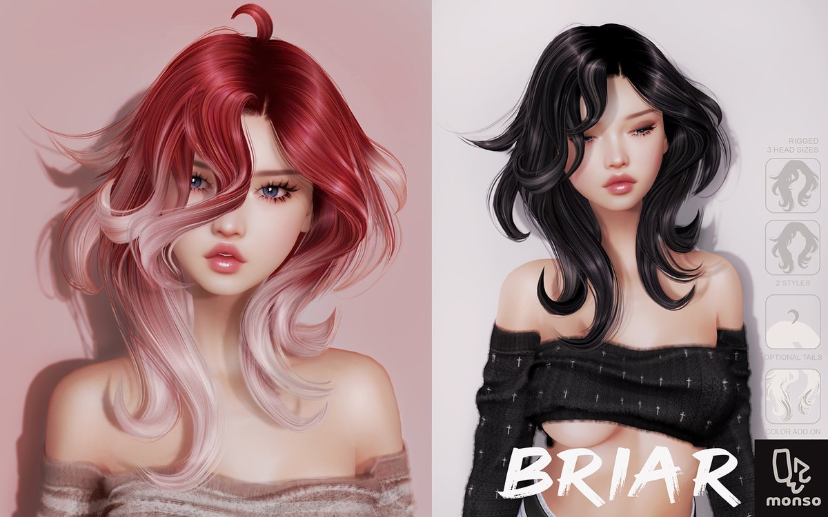 mymonso's tweet image. messy wavy mid hair inspired by LOL is out @ kustom9 monthly event !
flic.kr/p/2psvoX4
#SecondLife #kustom9 #Metaverse