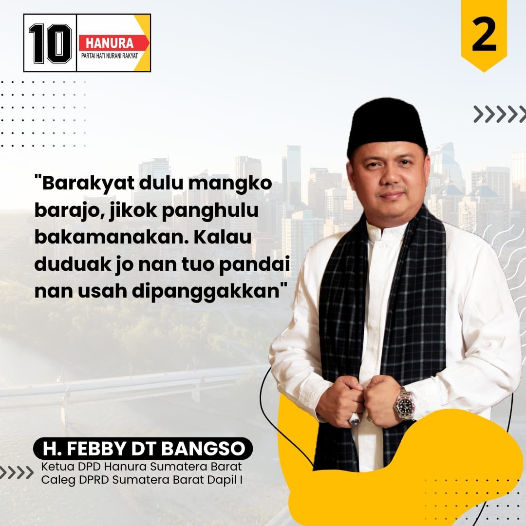 monasisca1's tweet photo. #febbydtbangso2dprdsumbar #selaludihati #gunakanhatinurani #menangkanhatirakyat #hanura #padangkotatercinta #efdebe #fdb https://t.co/VBsdh30t9l