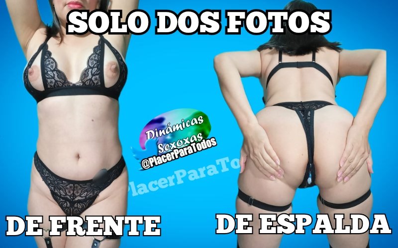 PlacerParaTodos's tweet photo. Muestra dos fotos, una de frente y una de espalda en un mismo tweet

RT para que más personas participen 

Recuerda que si usas fotos de otras personas, sacadas de internet  serás bloqueadx https://t.co/97h40ERYIG