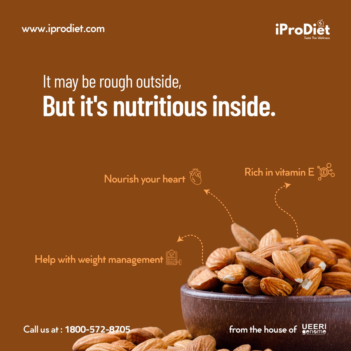 Deliciously nutritious – almonds bring a bundle of health benefits to your daily routine.

#iprodiet #dictician #nutritionanddiet #nondietnutrition #dietnutrition #nutritionvsdiet #NutrientBoost #nutrientboost #DietandNutrition #nutritionanddieteticsstudent #nutritionnotadiet