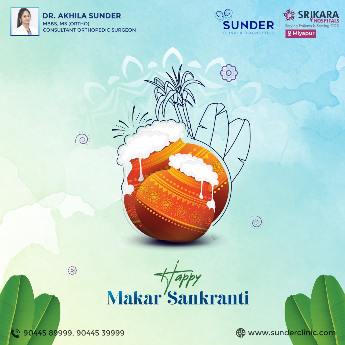 ClinicSunder's tweet photo. Happy Makar Sankranti! Let's celebrate the harvest season with joy, kite flying, and sweet delicacies. Wishing everyone prosperity and happiness on this auspicious day. #MakarSankranti2024 🪁🌾 https://t.co/ooqsyCDwDQ