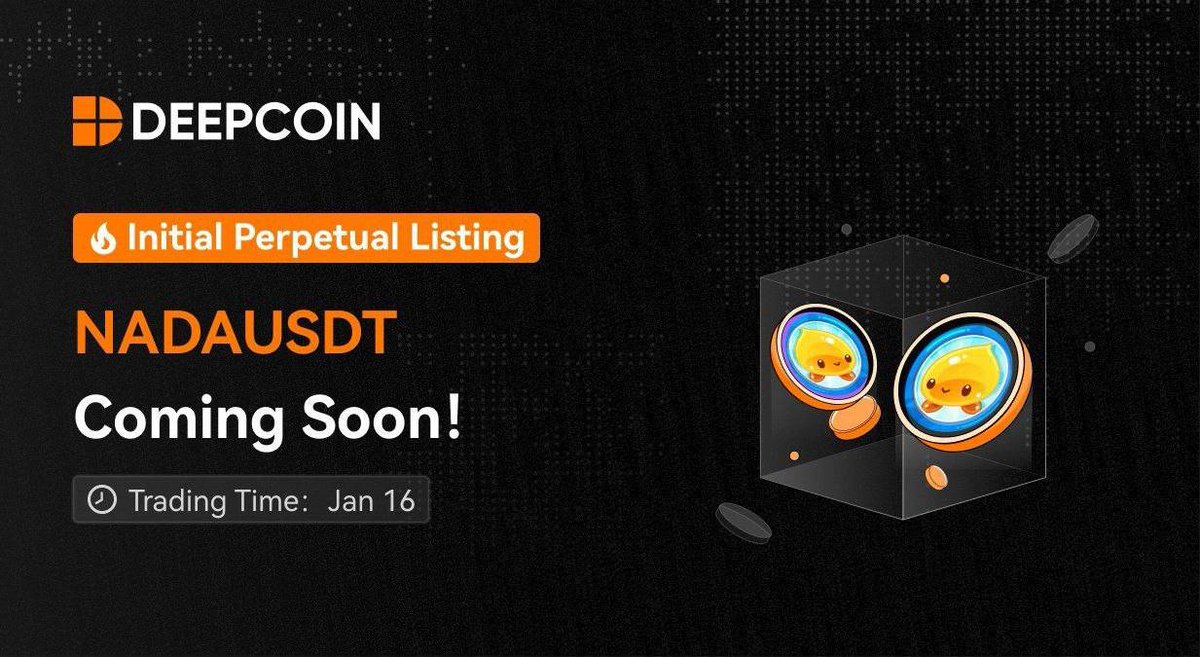 HederaGuildGame's tweet photo. Deepcoin X NADA Token fee discount event!

If you go to the link below and sign up for the Deep Coin Exchange, we are holding a discount event for NADA Token fees, so please participate

Link : https://t.co/md1y6bdutD
#Deepcoin #NADA #P2E #NFT #airdrop https://t.co/P5jtS8PD8V