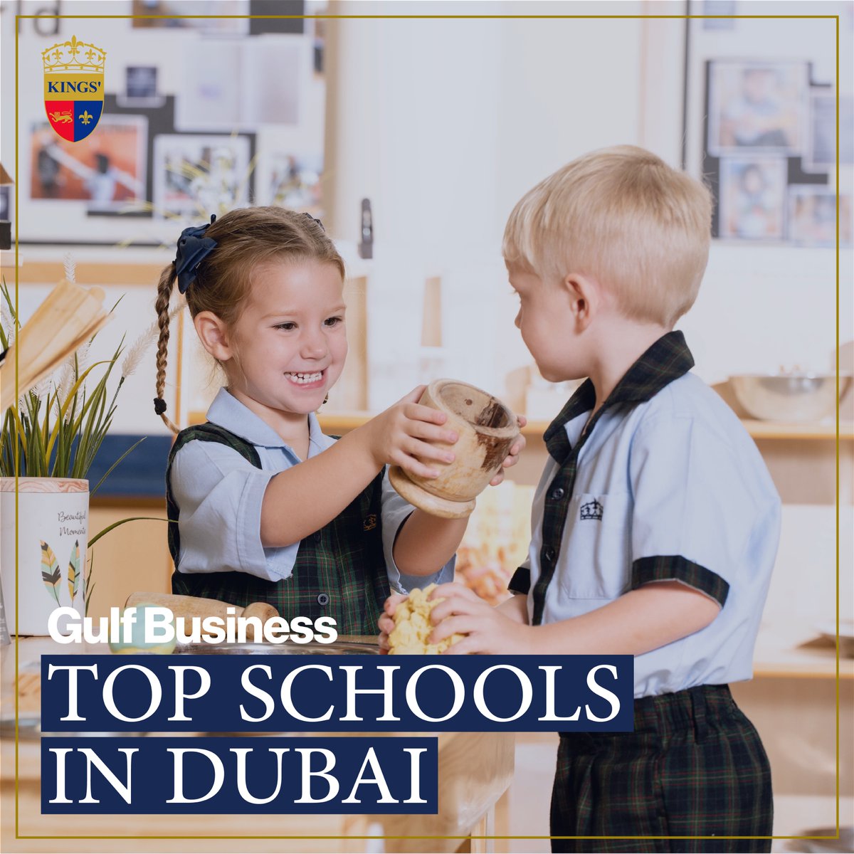 We are delighted to share that Kings' School Al Barsha has been recognised as one of the top schools in Dubai!

Congratulations to every single member of the Kings' School Al Barsha community on receiving this accolade.

Learn more here👇

gulfbusiness.com/top-schools-ex…

#SpiritofKings'