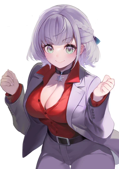 如く団長の白背景と取れちゃったボタン#ノエラート 