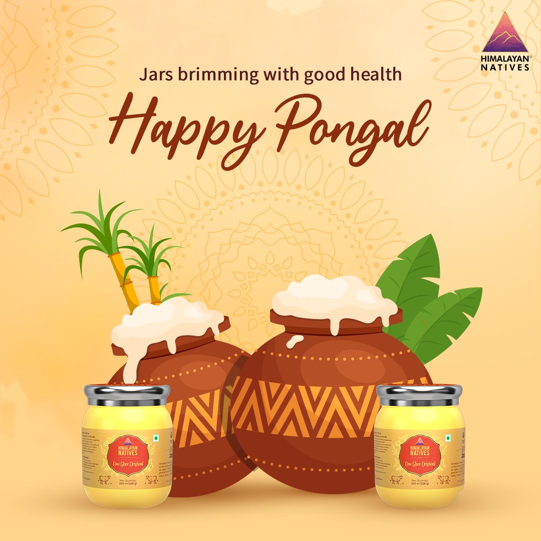 Harvesting happiness and traditions this Pongal. As the aroma of freshly cooked Pongal fills the air, let's celebrate the bountiful harvest and the spirit of unity.🌾

May your homes be filled with the warmth of family, the sweetness of Pongal, and the joy of togetherness.😊