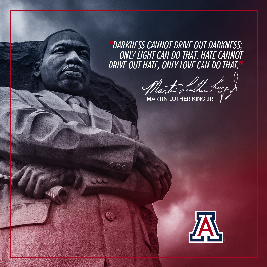Today we honor the life and legacy of Dr. Martin Luther King Jr. 

Be the light, choose love. #MLKDay