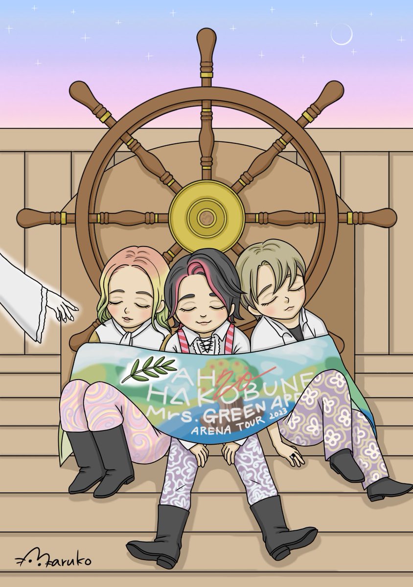 MrsGREENAPPLE #ミセスグリーンアップル #大森元貴 #若井滉斗 #藤澤涼