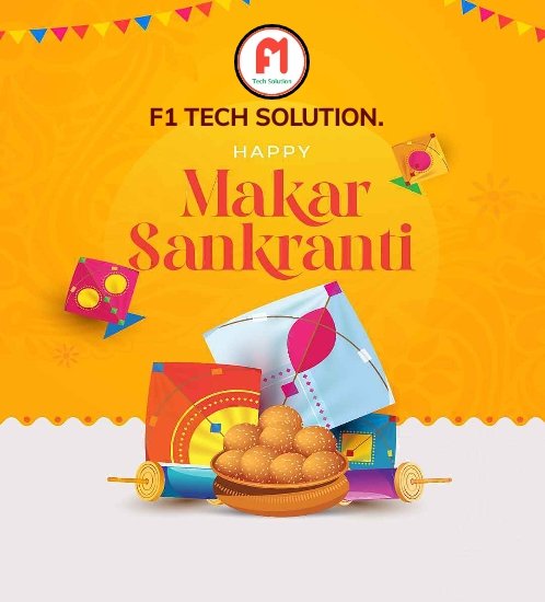 f1techsolution's tweet image. May our life be successful like the high flight of kites, Happy Makar Sankranti to all of you.