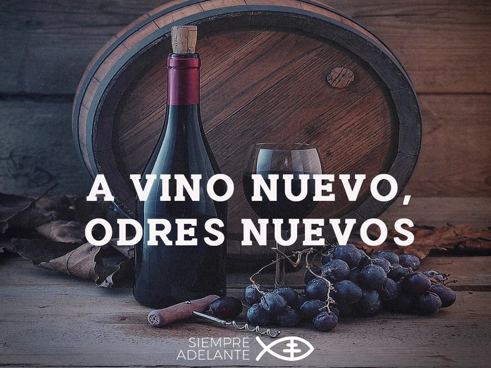 El cura viejo que se queja del joven, el anciano del chico, el trabajador veterano del nuevo que entra con fuerza... el problema no es el vino nuevo, sino las odres viejas. Hay vidas tan amargadas que hasta la novedad del vino nuevo de Dios haría que explotara su odre...