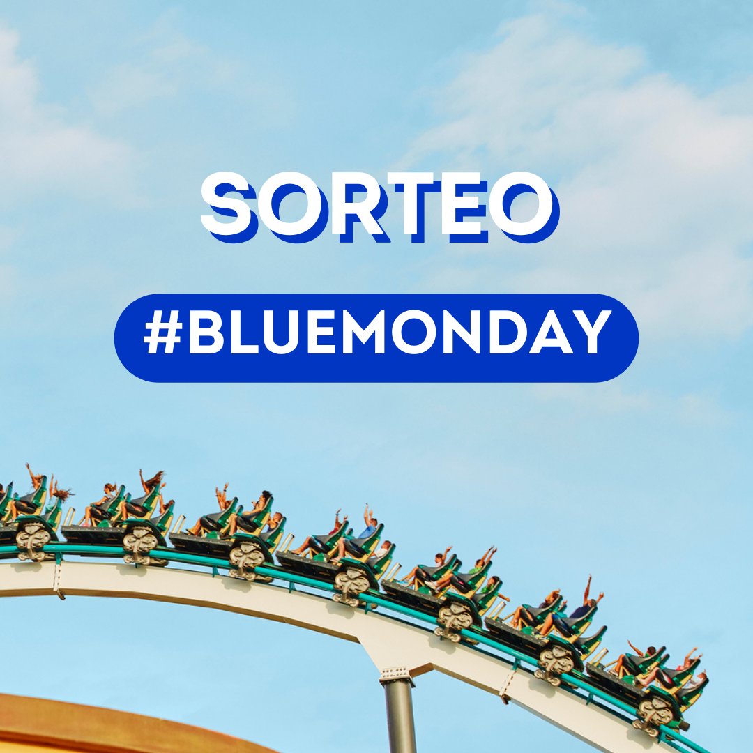 PortAventura World (@portaventura_es) on Twitter photo Si dicen que el #BlueMonday es el día más triste del año, tendremos que alegraros la mañana... Os traemos un #SORTEO de 2 Entradas a PortAventura Park para 2024🎢💙
Para participar:
➡ Síguenos <a href="/Portaventura_ES/">PortAventura World</a>
➡ Haz RT
➡️ Responde y menciona con quién te vendrías 🤩 Si dicen que el #BlueMonday es el día más triste del año, tendremos que alegraros la mañana... Os traemos un #SORTEO de 2 Entradas a PortAventura Park para 2024🎢💙
Para participar:
➡ Síguenos <a href="/Portaventura_ES/">PortAventura World</a>
➡ Haz RT
➡️ Responde y menciona con quién te vendrías 🤩