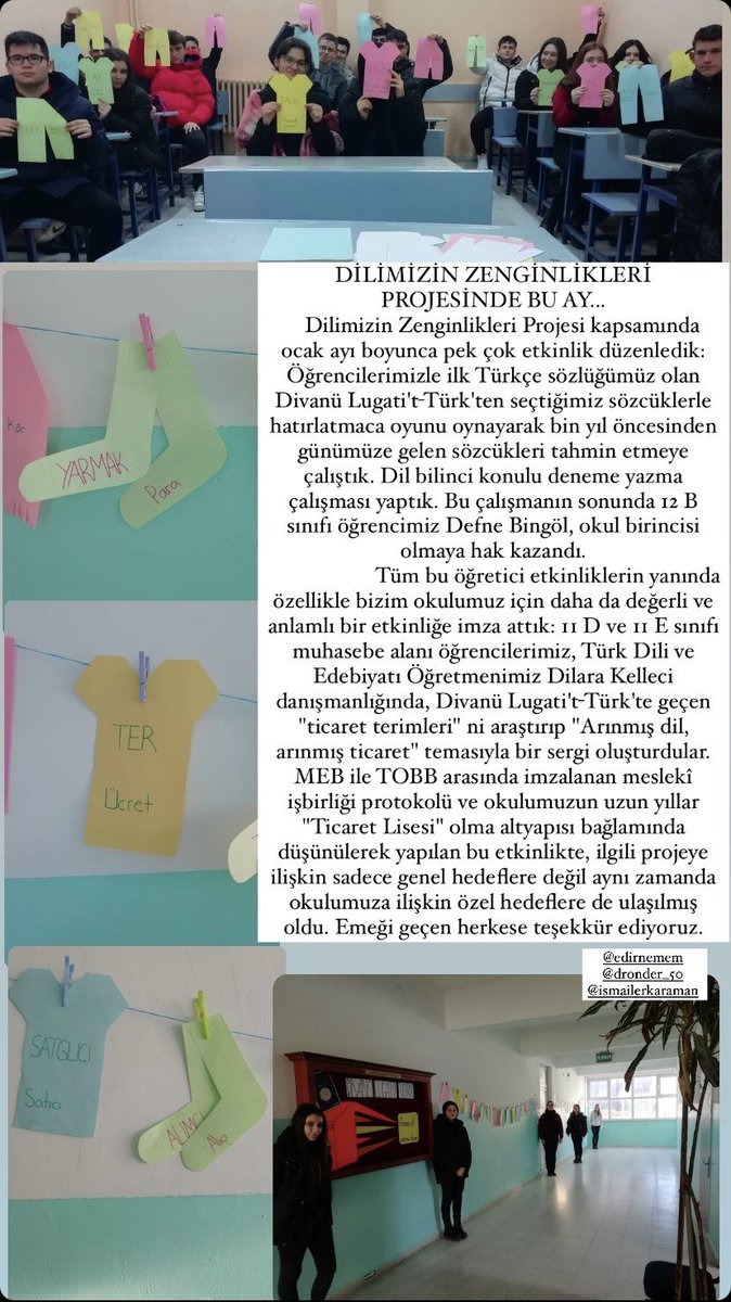 Emel Özgür Subaşıay Mesleki ve Teknik Anadolu Lise (@emelozgurmtal) on Twitter photo 