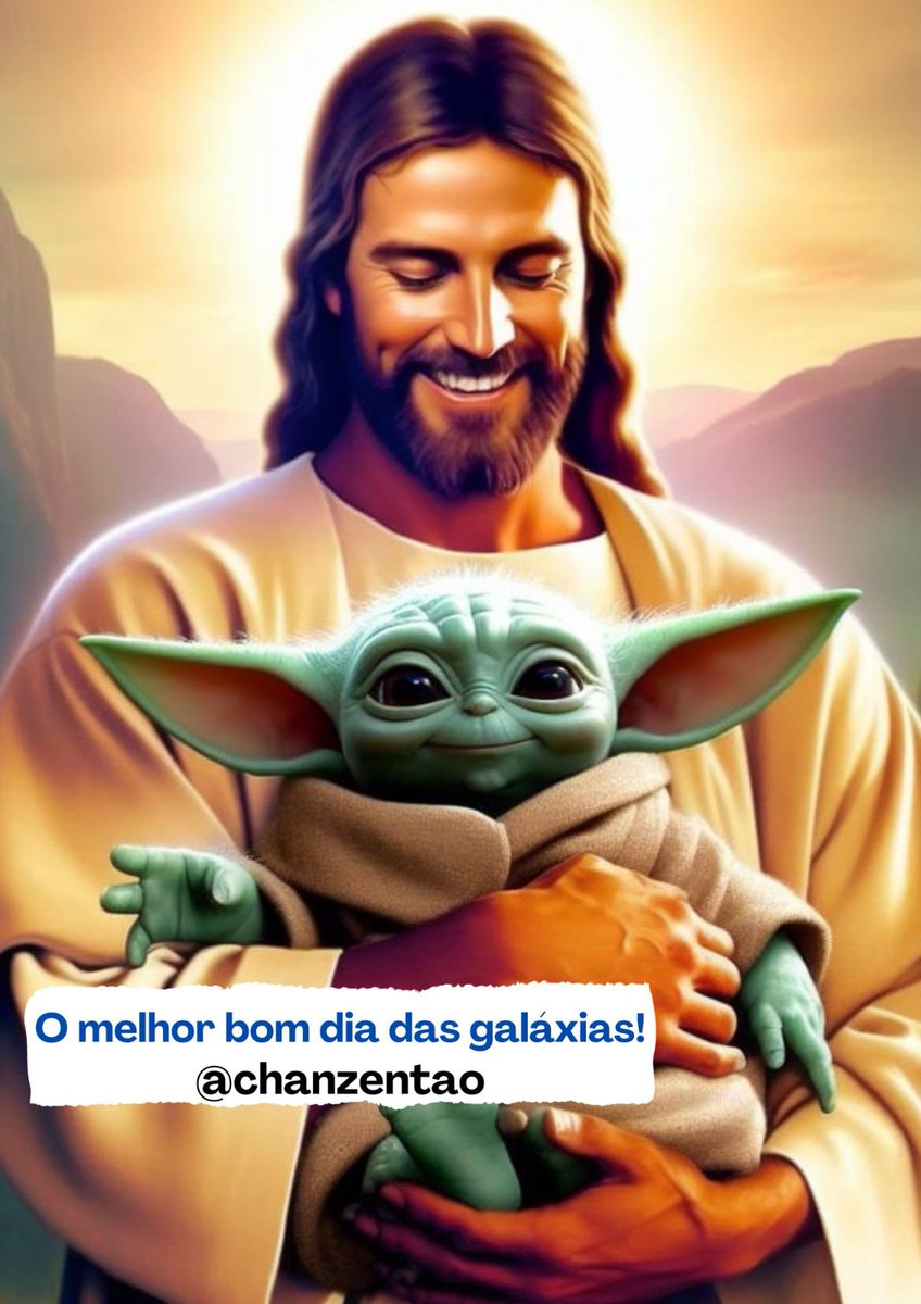 O melhor bom dia das galáxias!

#bomdia #yeshua #jesus #bebeyoda