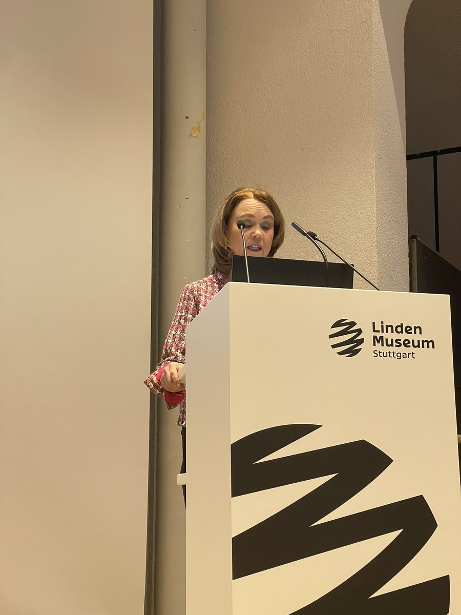 Minister <a href="/OlschowskiPetra/">Petra Olschowski</a> openly affirms <a href="/mwk__bw/">Wissenschaft.Kunst.BW</a> decision to return the 28 cultural heritage to Nso.
Thank you prof De Castro and the incredible team of the <a href="/LindenMuseum/">Linden-Museum Stuttgart</a>  who have set the path for what open and trustful dialogues could look in the process of restitution.