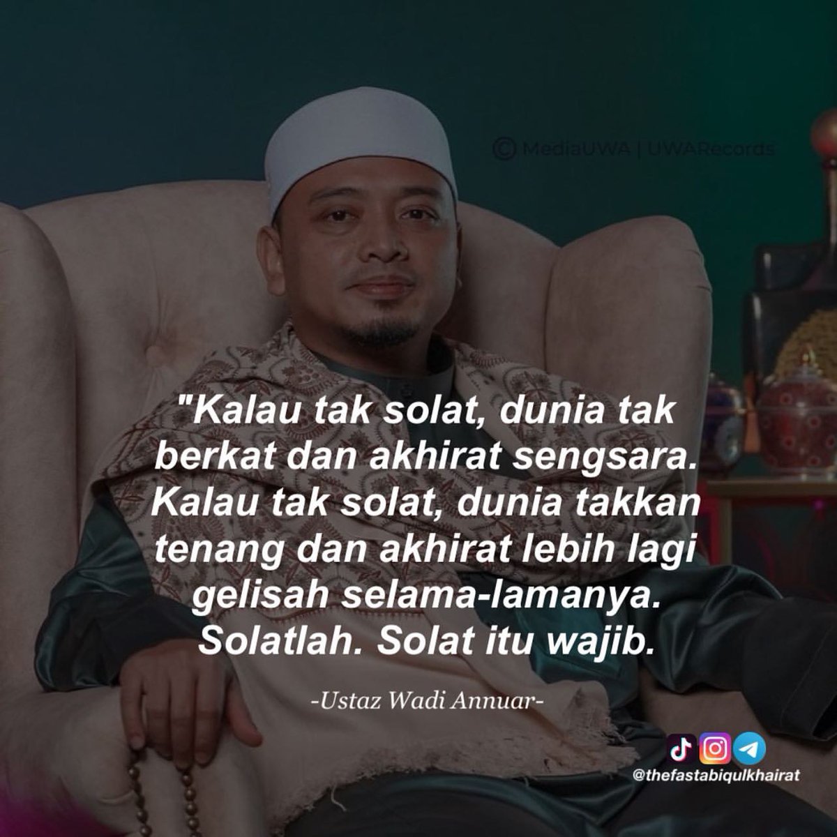 Kalau tak solat