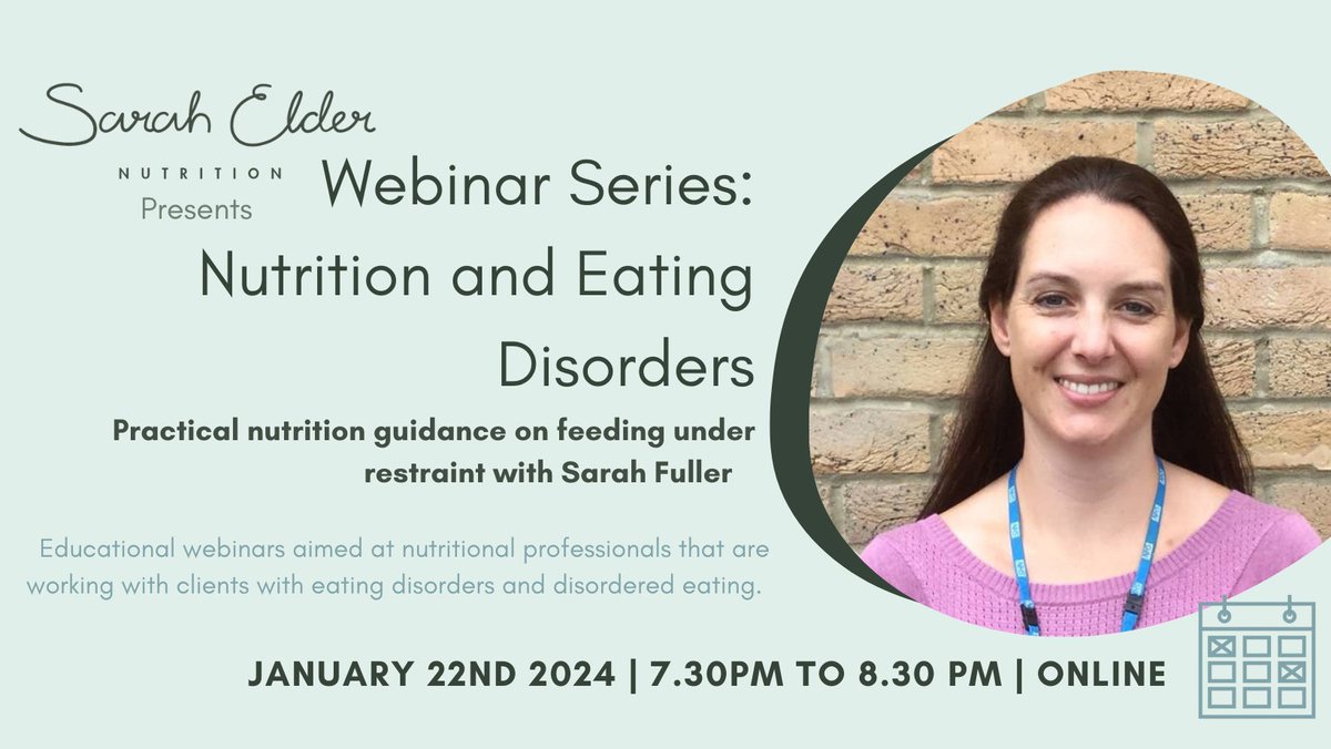 I am doing a webinar on NGT feeding under restraint, on 22.1.24 from 7:30pm-8:30pm. The event is being recorded and recordings will be sent out to those holding a ticket. Get more information and tickets here: eventbrite.co.uk/e/practical-nu…