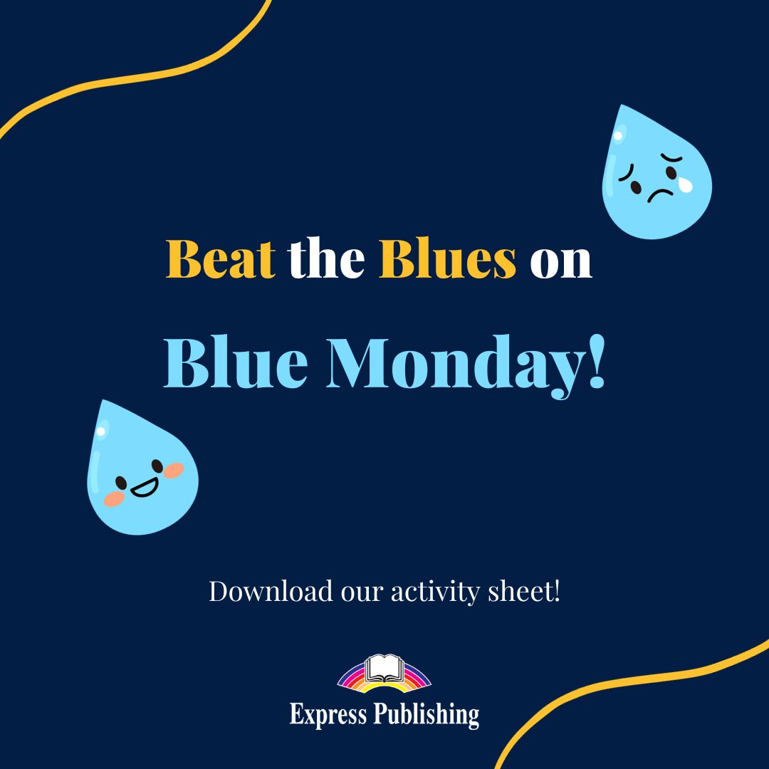 ExpressElt's tweet photo. Let's turn around the most melancholy day of the year by adding positivity in our classrooms!✨
Download our Word Search Puzzle:
https://t.co/gcJ1882heU
#BlueMonday #Activities #ActivitySheet #Education #ELT #English #EducationalResources #TeachersofTwitter #ExpressPublishing https://t.co/tNysfvaCiN