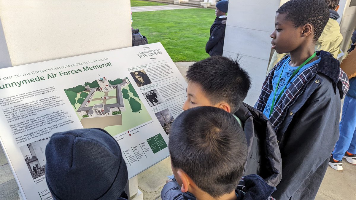 SJBboarding's tweet photo. Full Boarders enjoyed a poignant visit to RAF Memorial atop Priest Hill, witnessing the flooded Runnymede grounds. A humbling experience! 🇬🇧 #HistoryLesson #MemorableMoments https://t.co/pN8XsaL5Ck