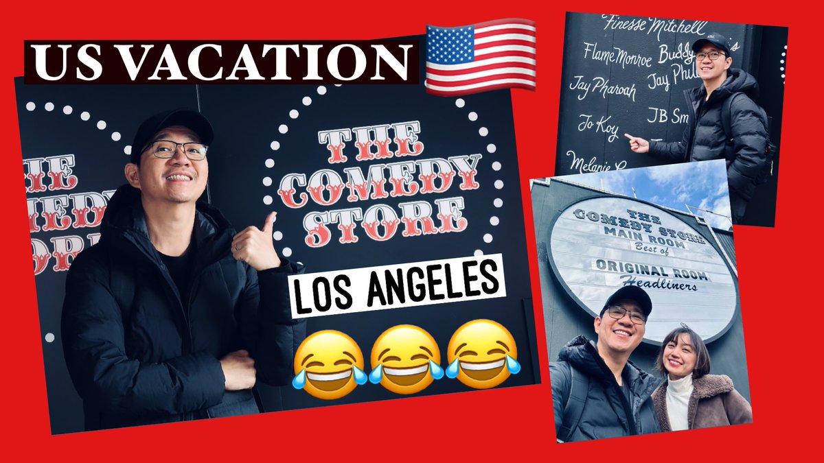 ‼️‼️NEW VLOG OUT‼️‼️ One of our sooo many vlogs sa aming US vacay. Enjoy! youtu.be/LQGsOR7uoEs?si… #LosAngeles @TheComedyStore 🇺🇸