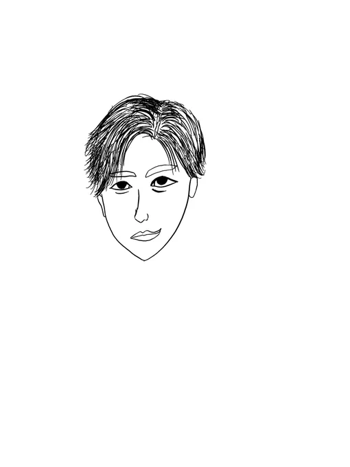 旦那がポマレちゃん描いてくれた 