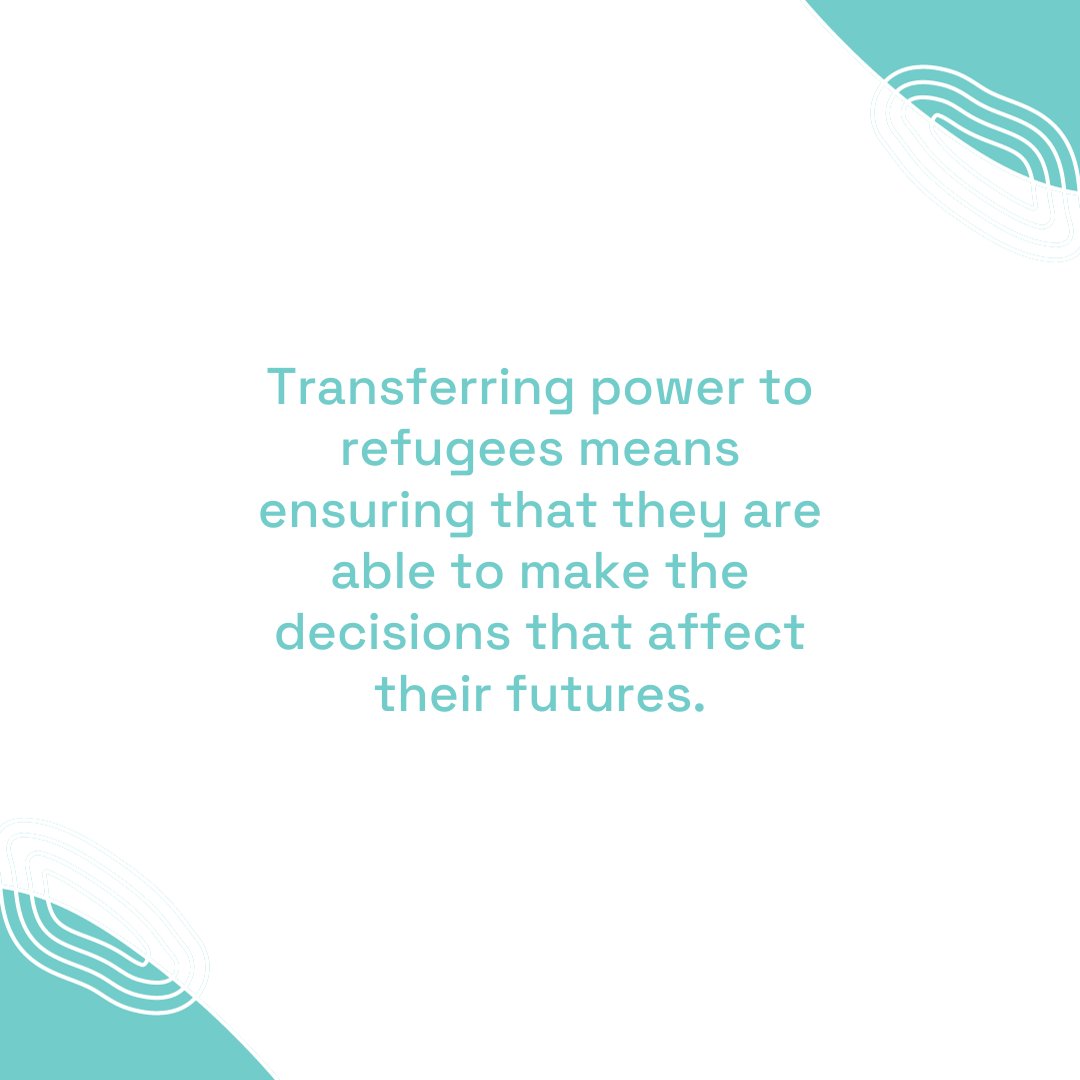 WeAreCohere_Org's tweet photo. For too long refugees have been observing others make these decisions for them. That needs to change.
You can’t expect refugees to accept being kept on the periphery in decision-making spaces when they play such a critical role in the delivery. https://t.co/3Gb5T00rg0