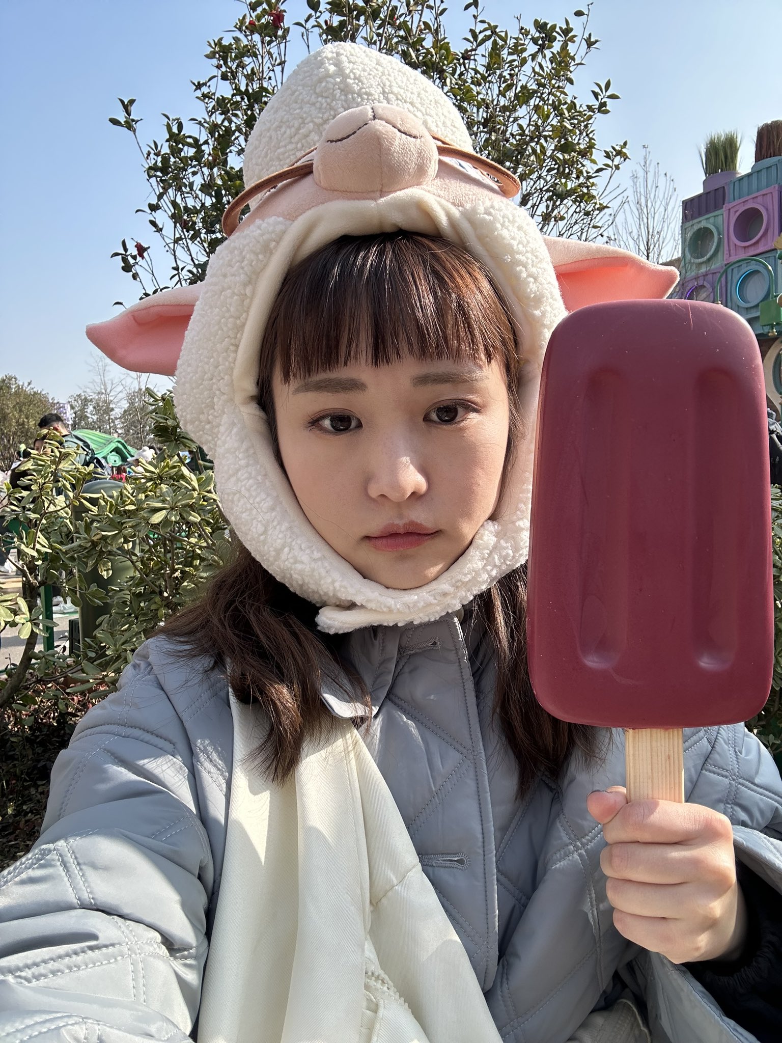 上海ディズニー ズートピア フィニック ゾウ 象 ぞう アイス ぬいぐるみ