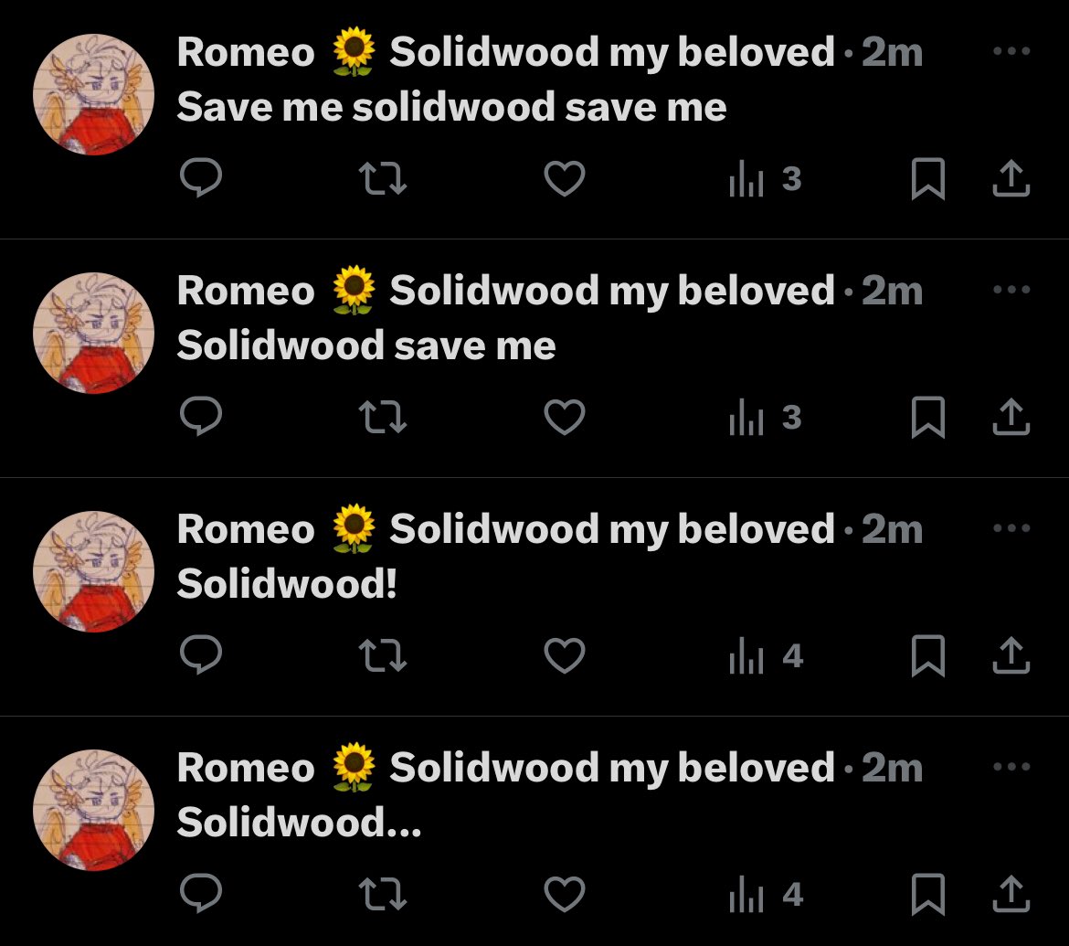 I think Romeo miss Solidwood