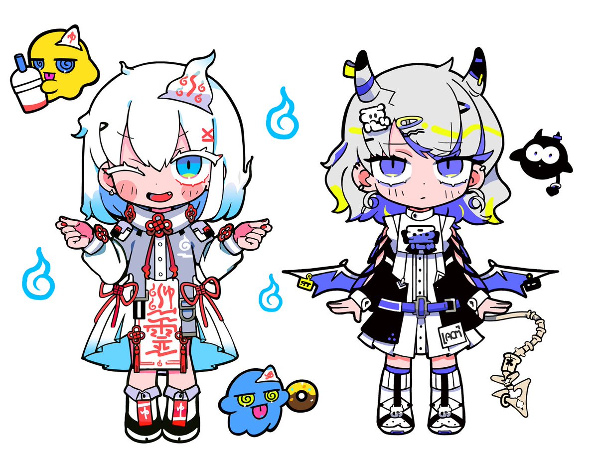 「ピグパーティと第二弾コラボさせていただきました リリースは本日からです  app」|寺田てらのイラスト