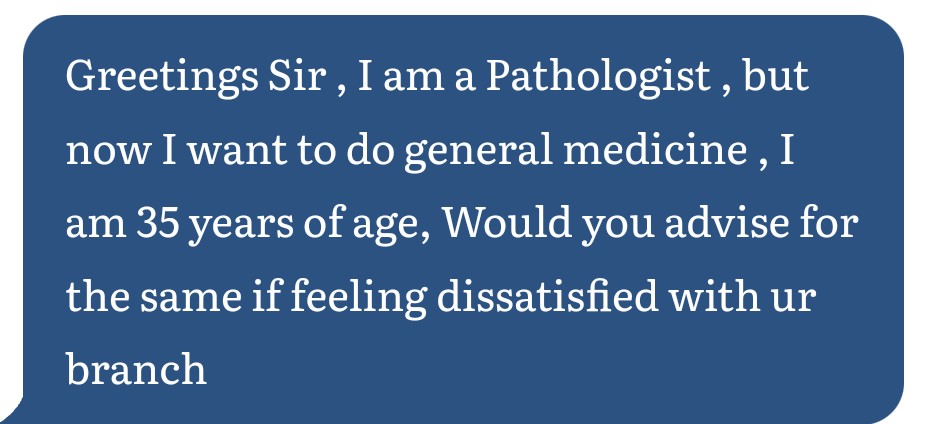 I wouldn't recommend doing General Medicine now. It's too long a pathway. Perhaps you can consider DM Oncopathology or Hematology ?