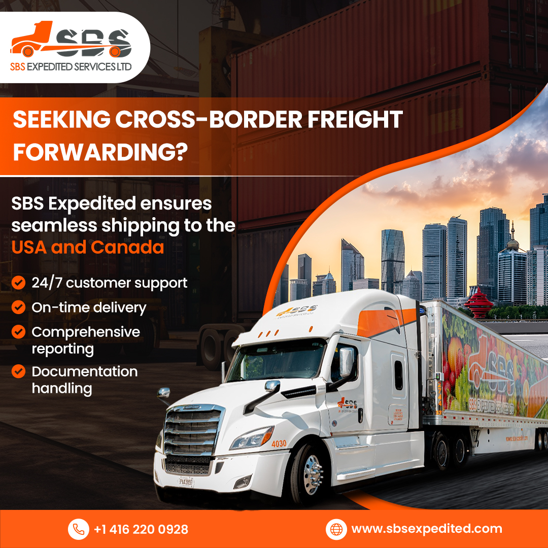 sbsexpedited's tweet photo. Crossing borders with ease!
#SBSExpedited: Your trusted partner for seamless freight forwarding to the #USA and #Canada.

Visit: 🌐 https://t.co/A9g9FjtPbw
Contact Us: 📞+1 4162200928

#Transportation #LTL #GTA #Toronto #logistics #Brampton #GPS #transborder #crossborder https://t.co/MWhT7MvYg6