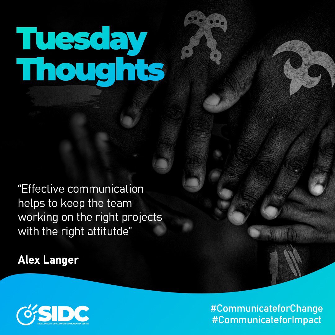 At what stage in your #project should you communicate with your #team?

#communicateeffectively
#communicateforimpact
#communicateforchange
#communicatebetter
#sidccentre