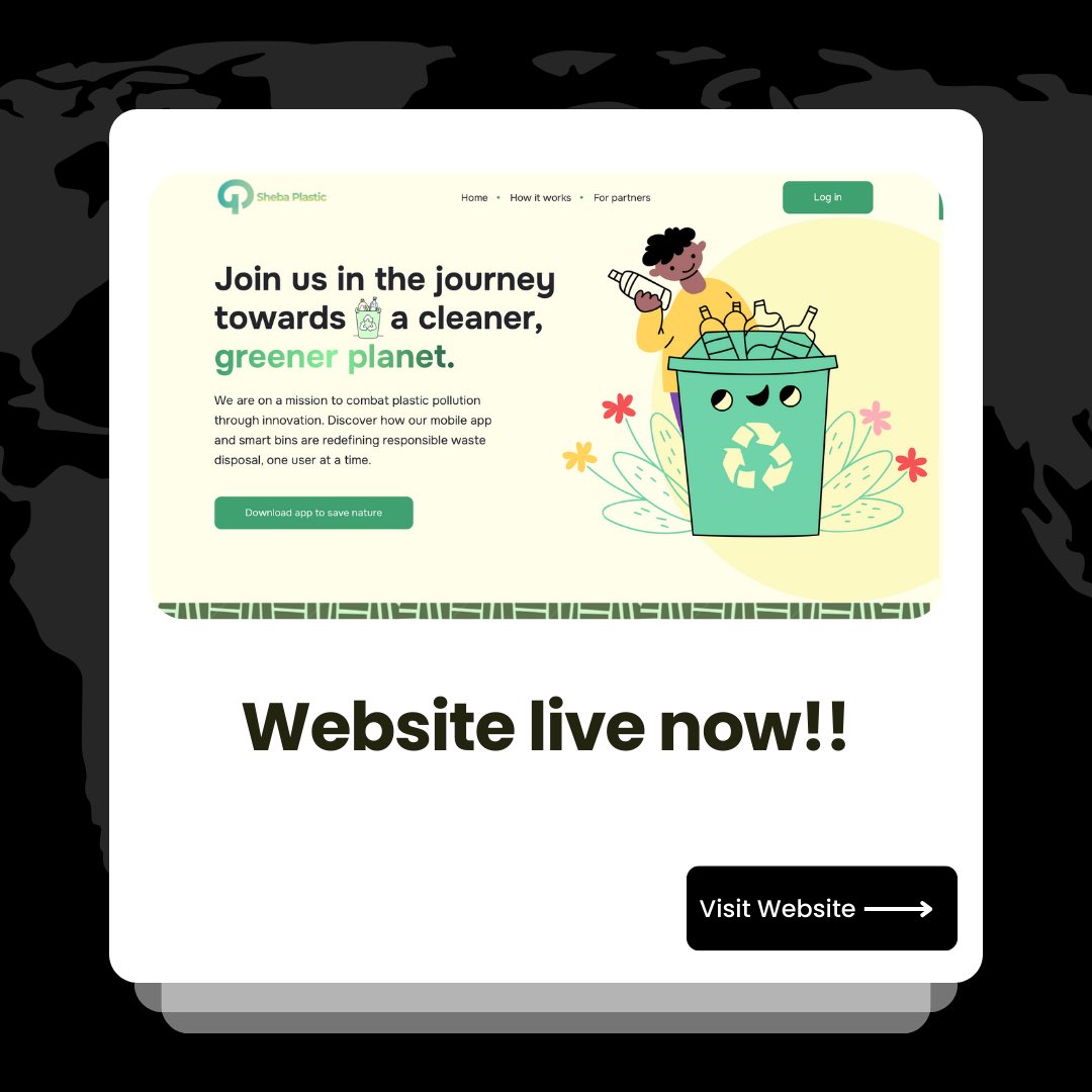 ShebaPlastic's tweet photo. Our new website is now live!
and explore our journey towards sustainability. Kudos to the incredible Sheba design and developers team for creating a website as crisp and clear as our nission. 🚀🎊
Visit website: https://t.co/NUggtpVfzs https://t.co/BQyqXi87u3
