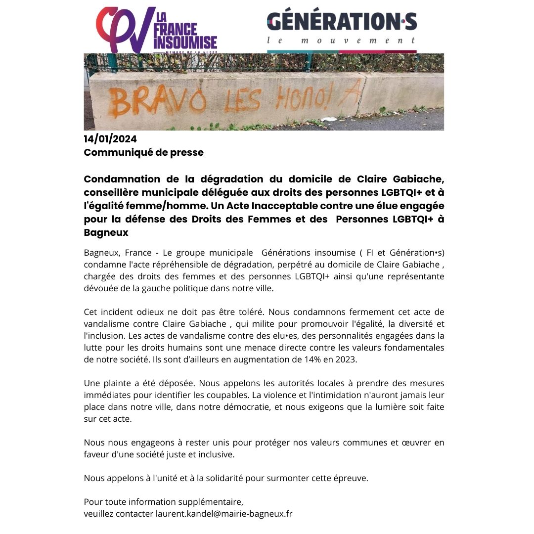 KandelLaurent's tweet photo. Total soutien et solidarité https://t.co/YPAEHqzD4M