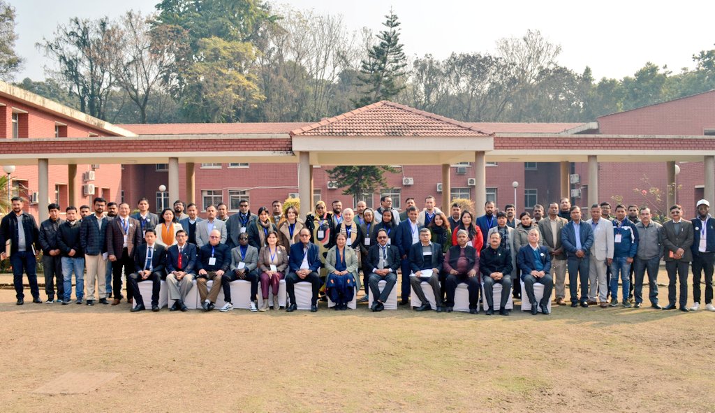 IcfreIndia's tweet photo. Five days Int'l training on “Assessing Land Degradation Dynamics &amp; Restoration Efforts with Remote Sensing Data &amp; GIS Tools” started at CoE on Sustainable Land Management, ICFRE Dehradun on 15.01.24. Around 18 participants from 16 countries are participating in this programme. https://t.co/M7lQMv6uEs