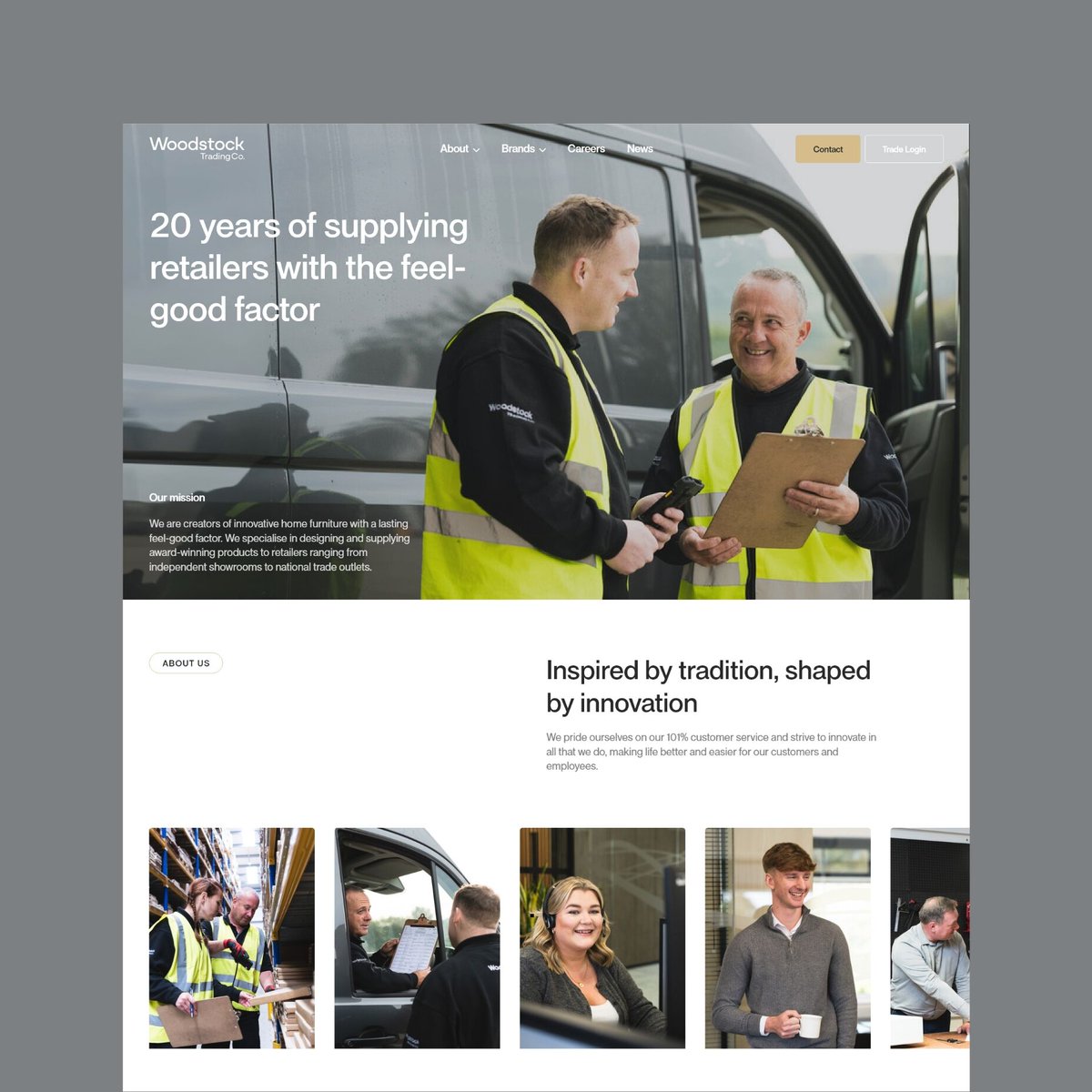 StudioNewwave's tweet photo. Woodstock Trading Co.’s Brand and Site Redesign 🎨 

Take a look at the full case study of how we transformed Woodstock Trading Co.'s digital presence, enhancing user experience and boosting their brand visibility. 

Check out the results, here: https://t.co/uvq7Hr2woj https://t.co/ag9ViQZDYh