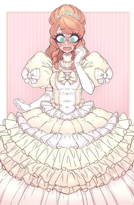 単体でも見てほしい
男がフリルまみれのドレスを着せられてるの、かわいい〜ネ…
おれは心の底から本当にそう思っている… 