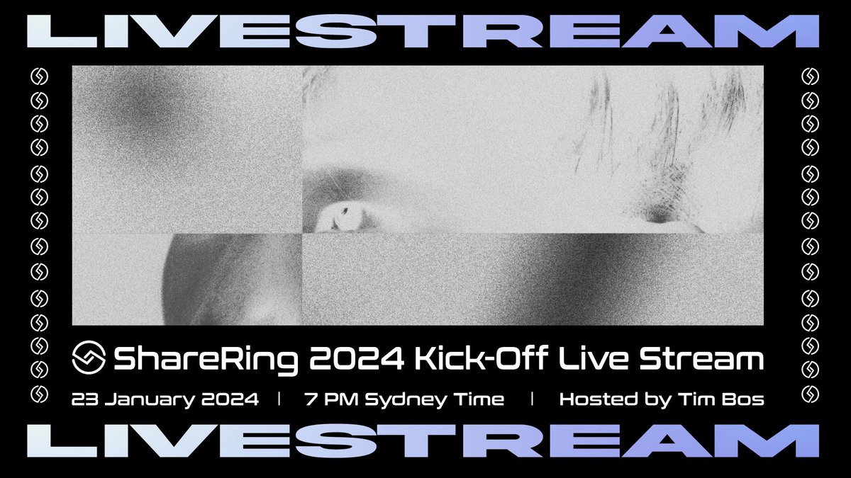 ShareRingGlobal's tweet photo. 🎥 Join Tim on a live stream event where he will  discuss the plans for 2024, give info on what's to come, and much more!

Date: 23 January (next week)
Time: 7PM Sydney Time

Like, reply, RT to enter a draw of 12,000 SHR 🎁 https://t.co/x6clAUGcqk